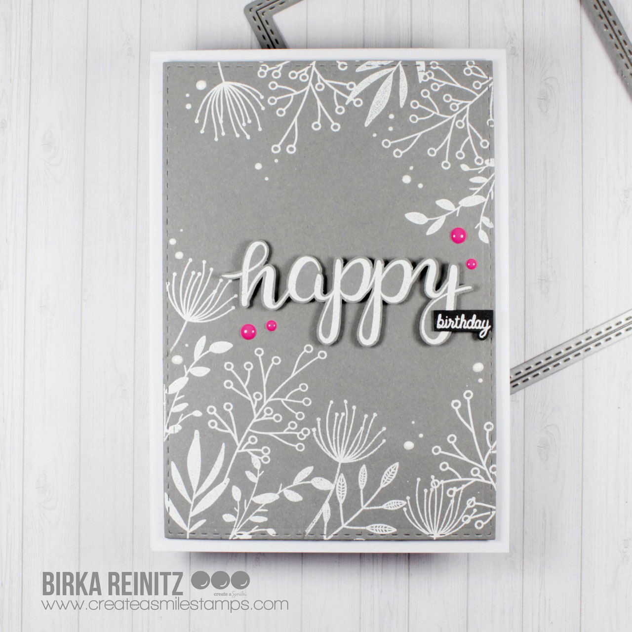 Stempel A6 Floral Decorations