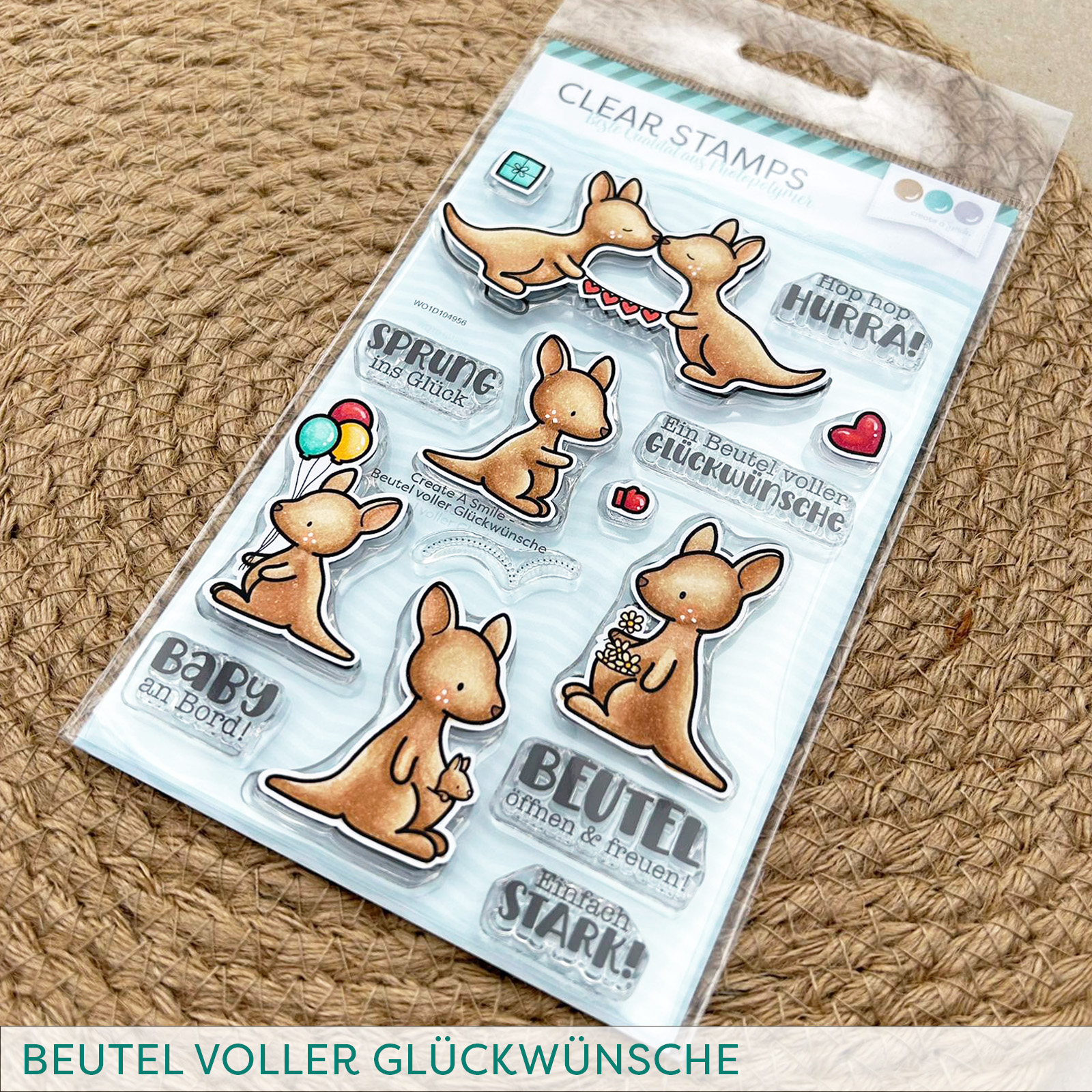 Stempel A6 Beutel voller Glückwünsche