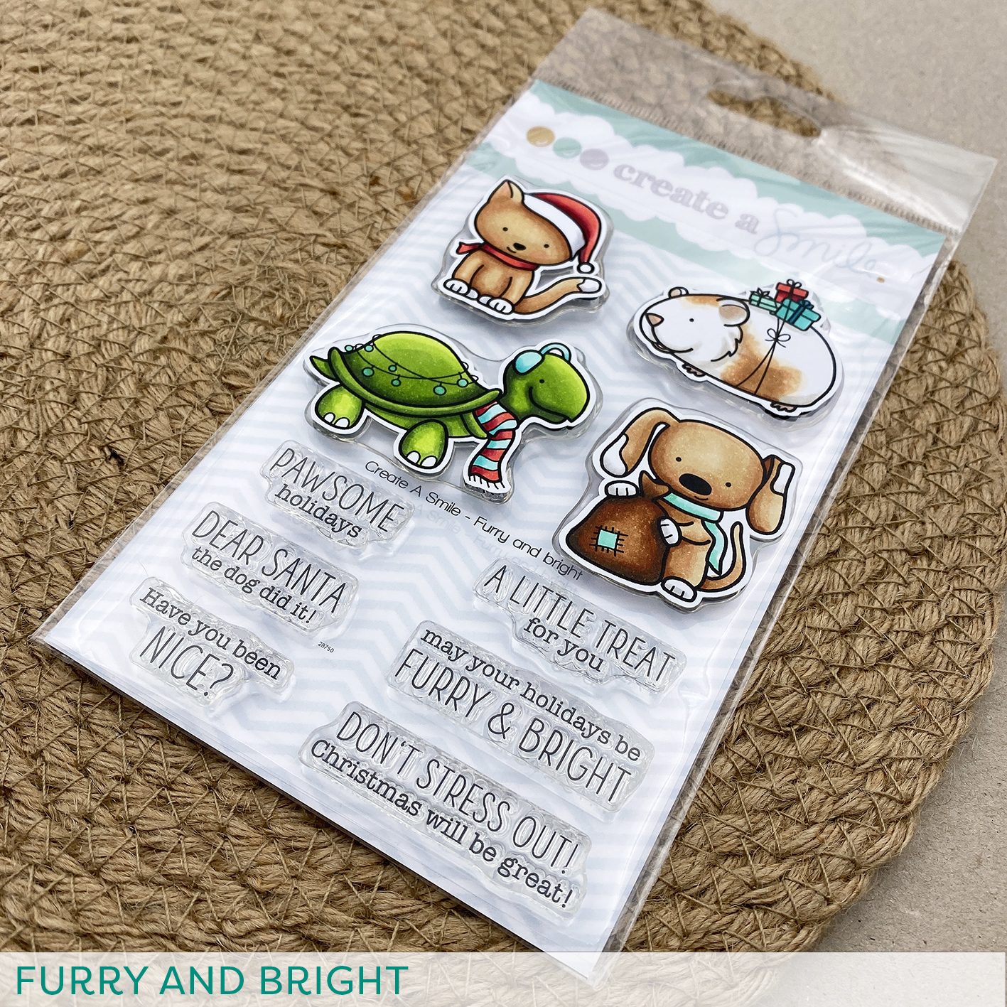 Clear A6 Furry & Bright Clear A6 Furry & Bright