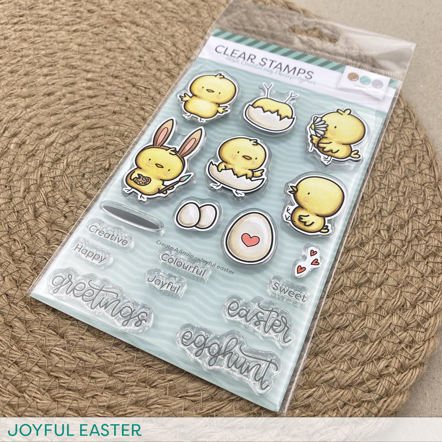 Stempel A6 Joyful easter