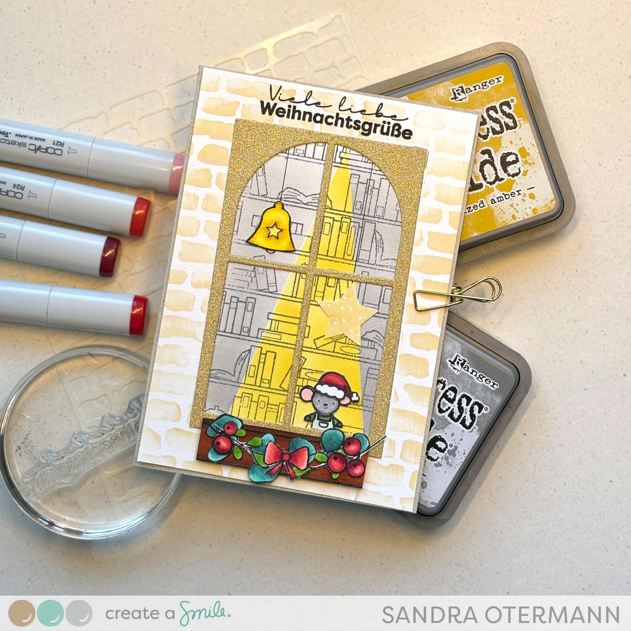 Stempel A6 Wintergrün