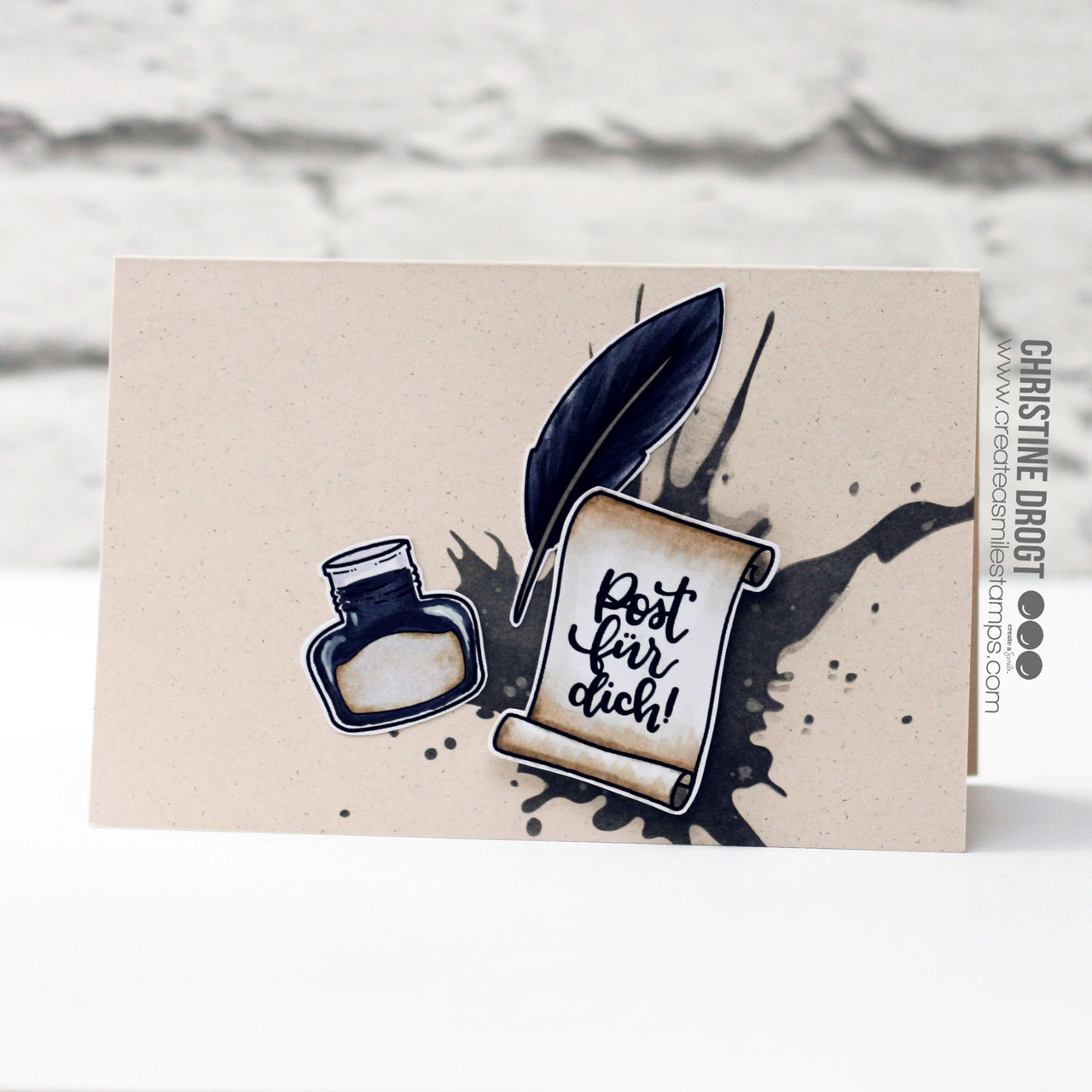 Stempel A6 Tinte & Feder Stempel A6 Tinte & Feder