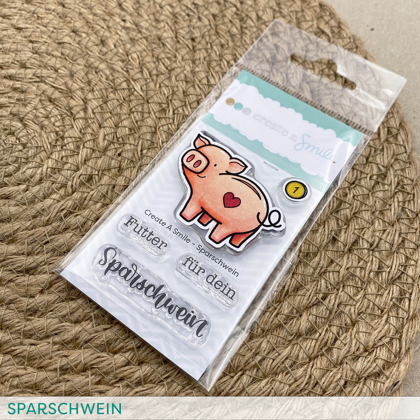 Stempel A8 Sparschwein