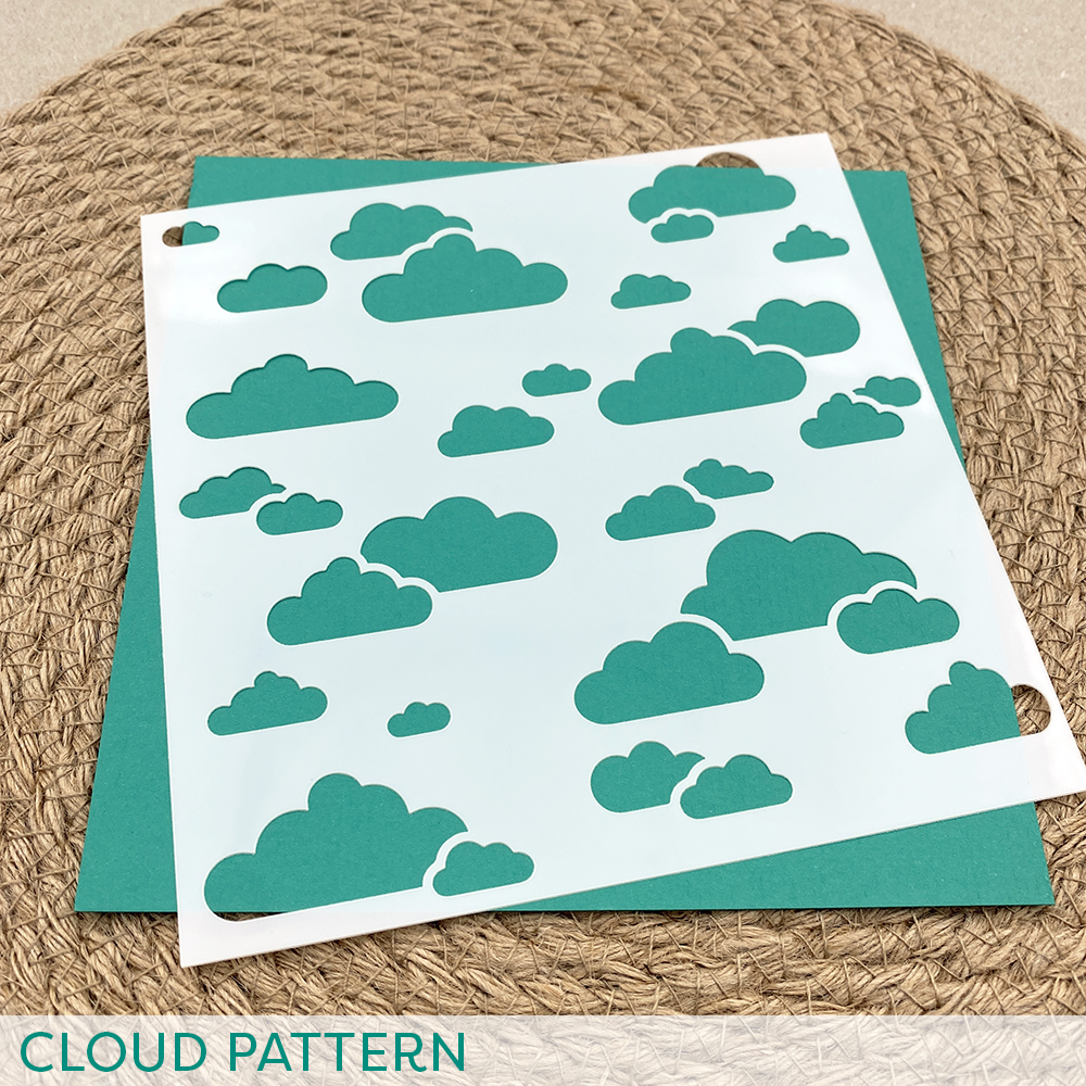 Stencil: Cloud Pattern
