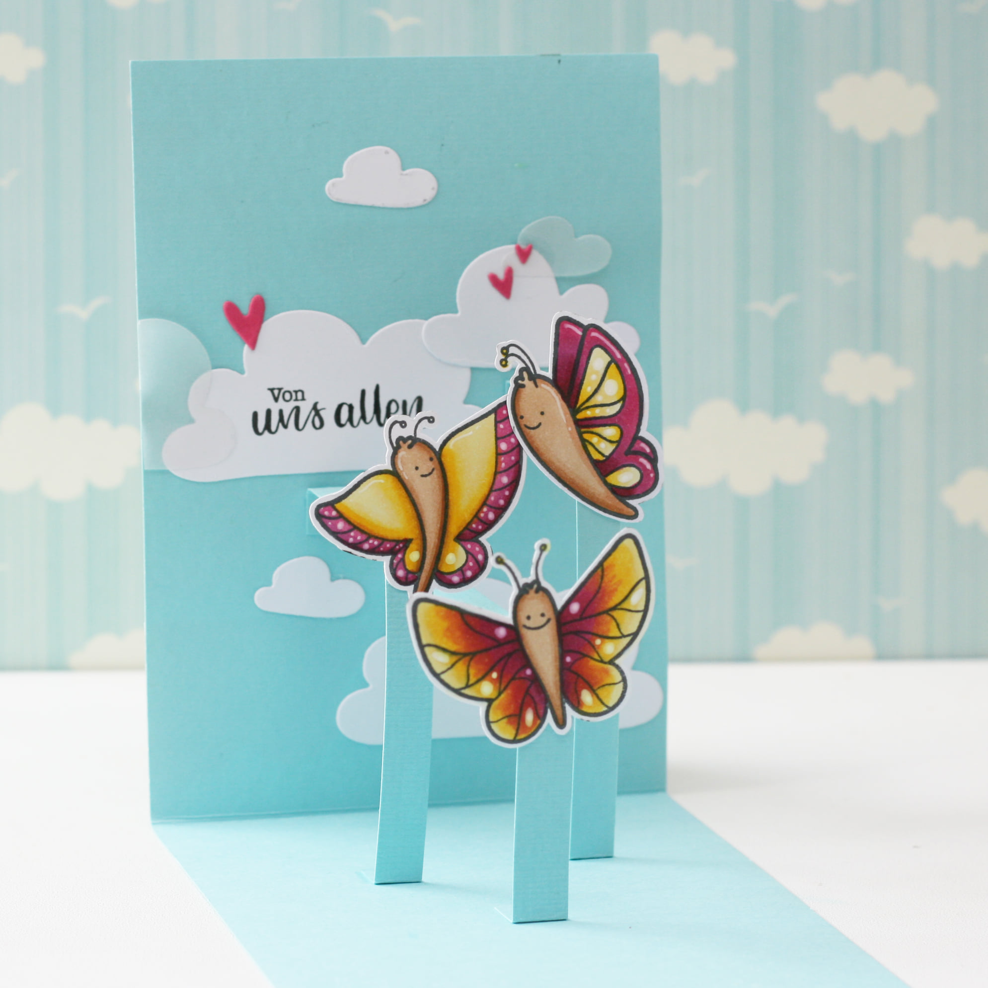 Stempel A7 Butterflies