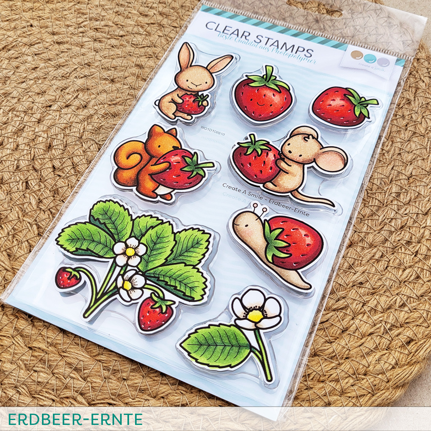 Stempel A6 Erdbeer-Ernte