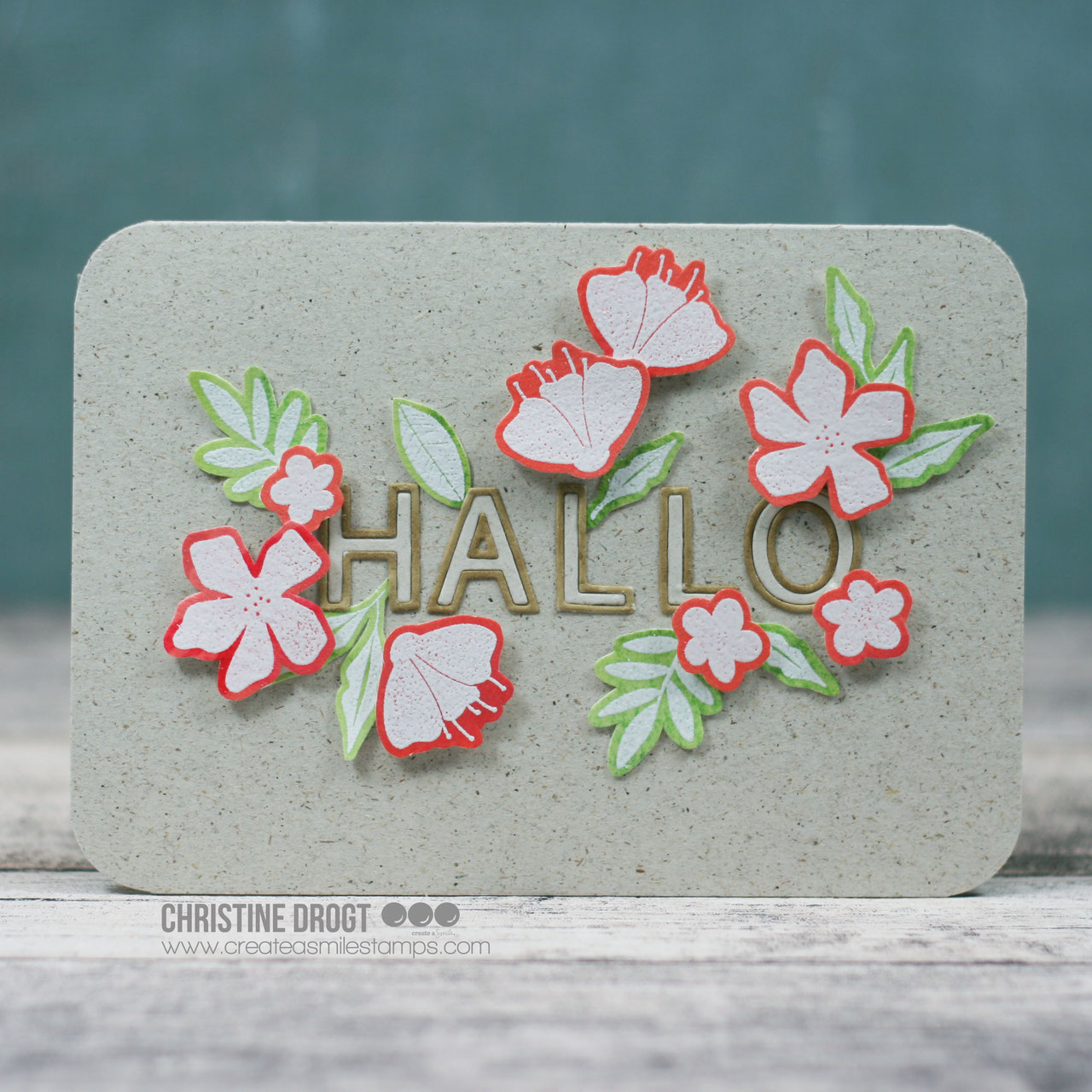 Stempel A7 Solid Florals