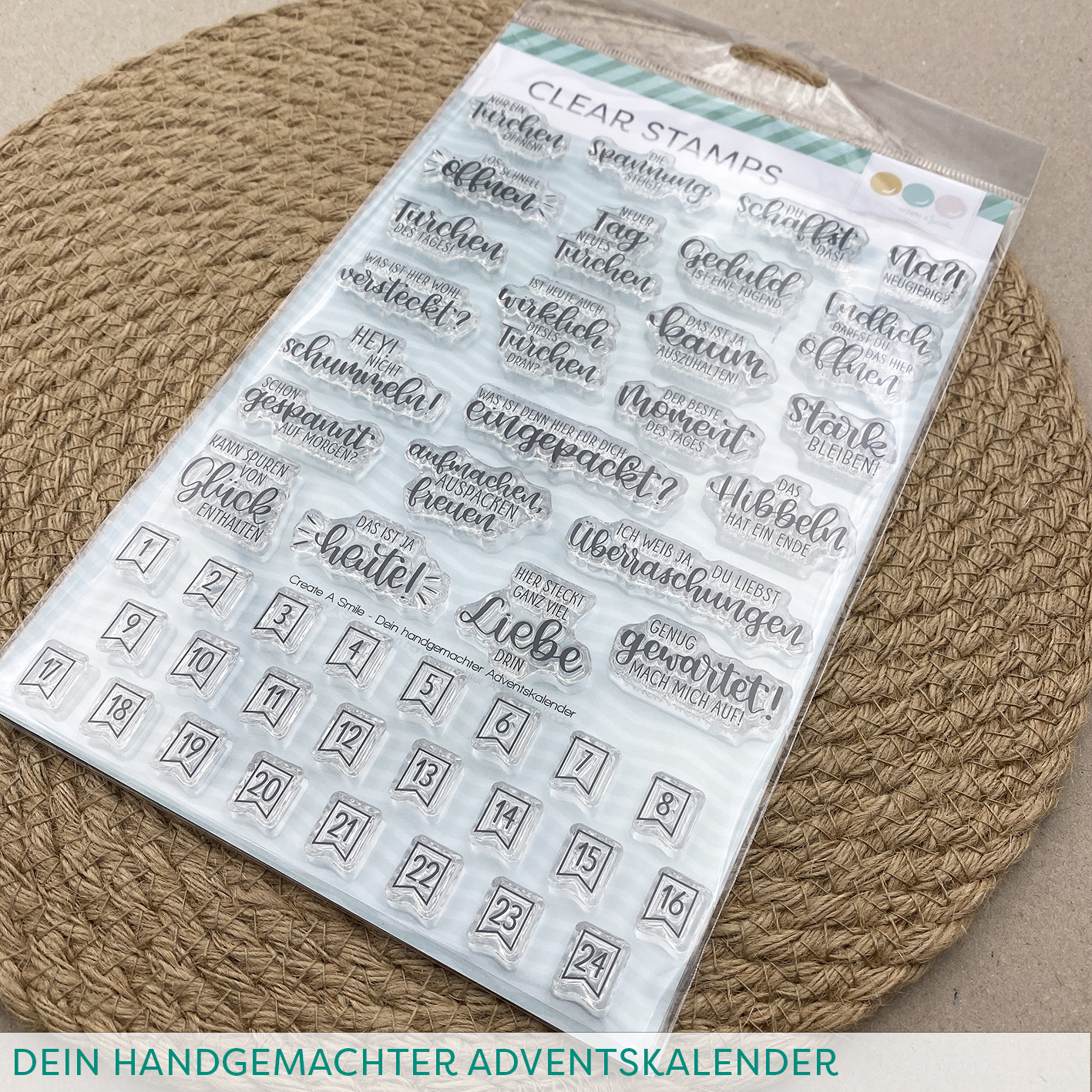 Stempel A5 Dein handgemachter Adventskalender