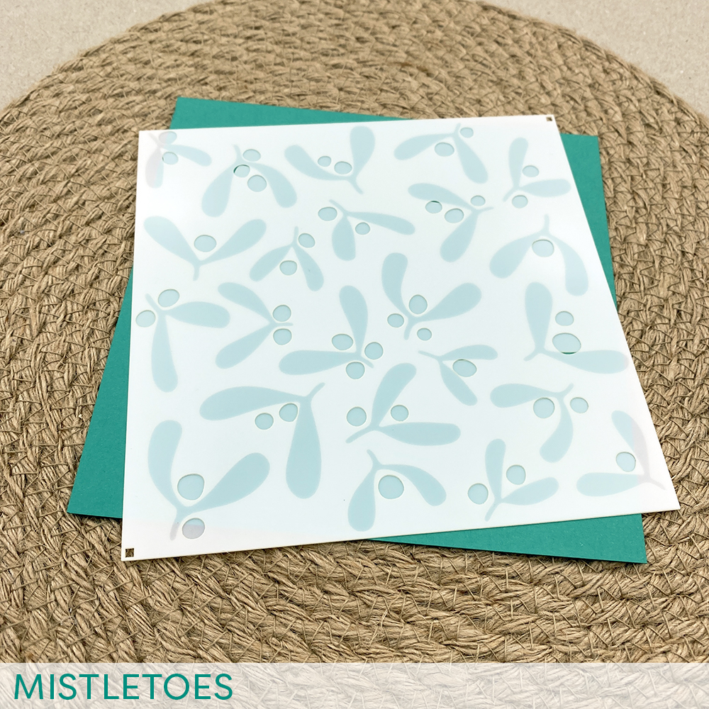 Stencil: Mistletoes (2er Set)