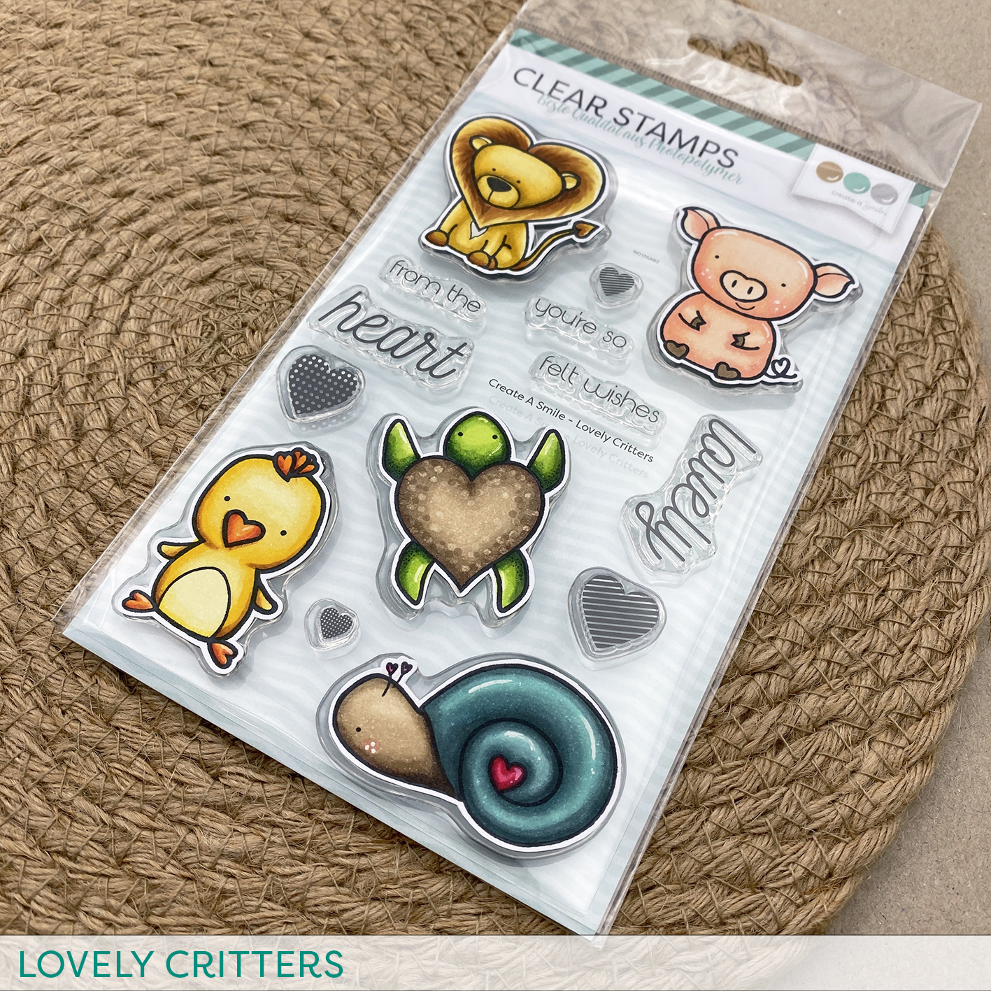 Stempel A6 Lovely critters