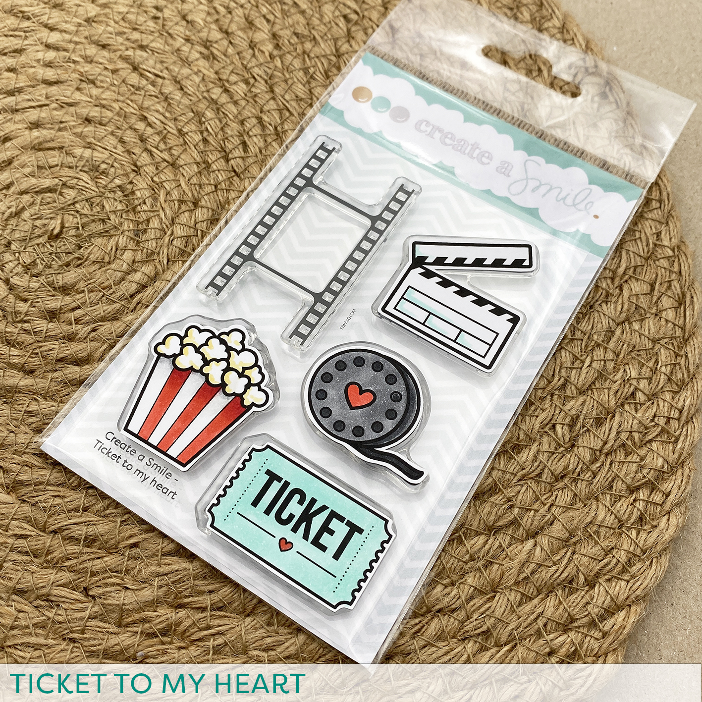 Clear A7 Ticket to my heart