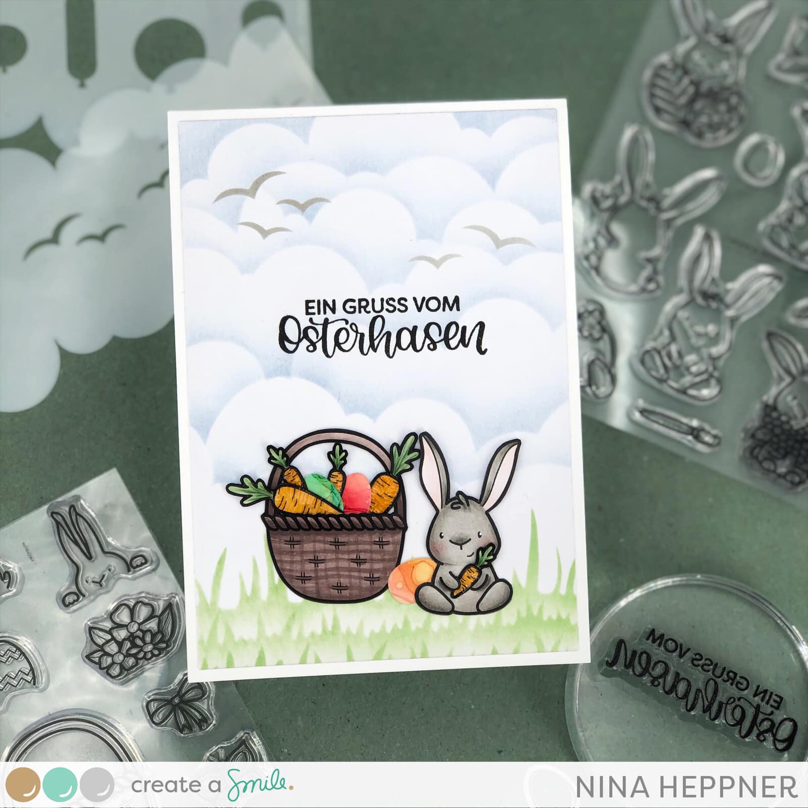 Stempel A6 Hasenparade