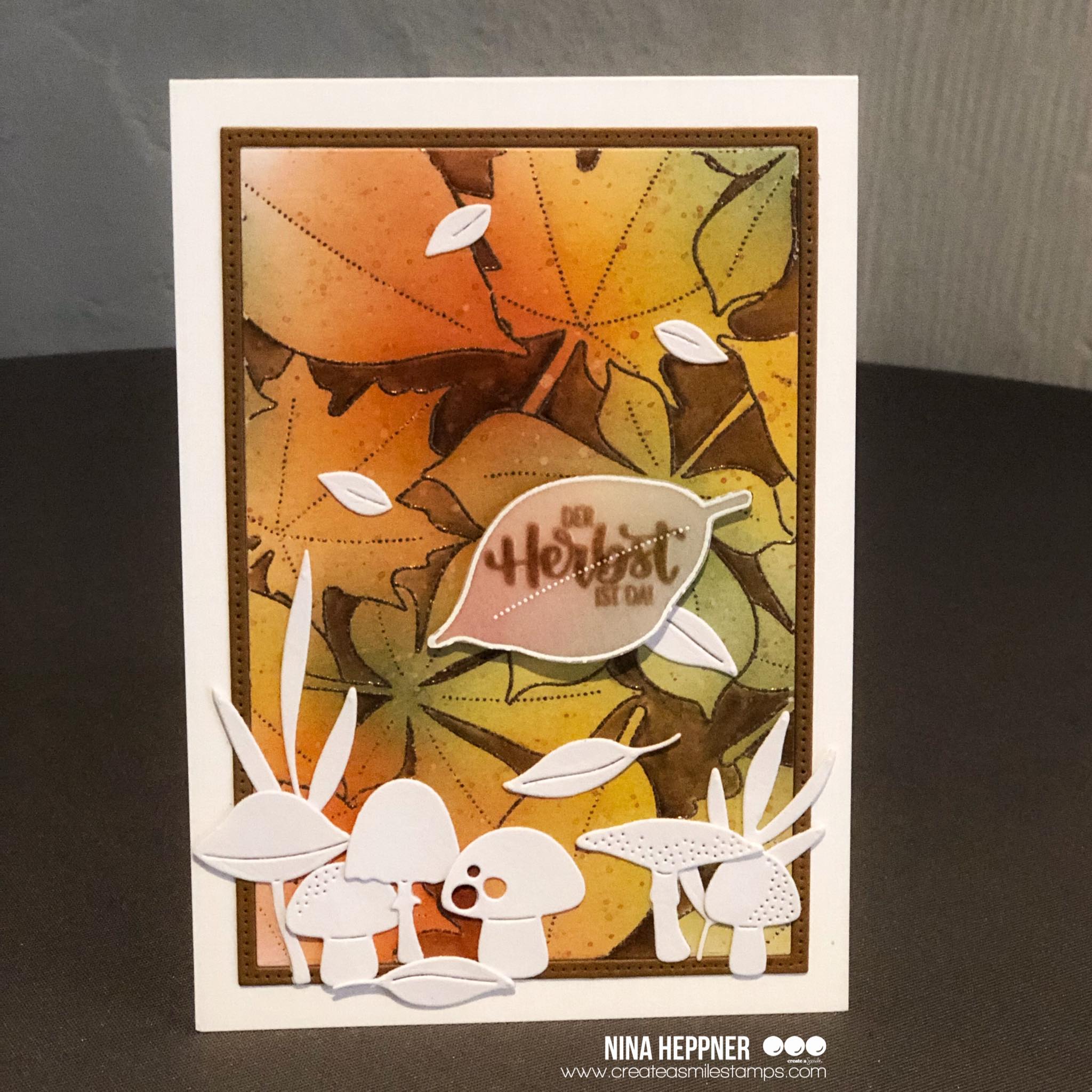 Stempel A5 Herbstlaub