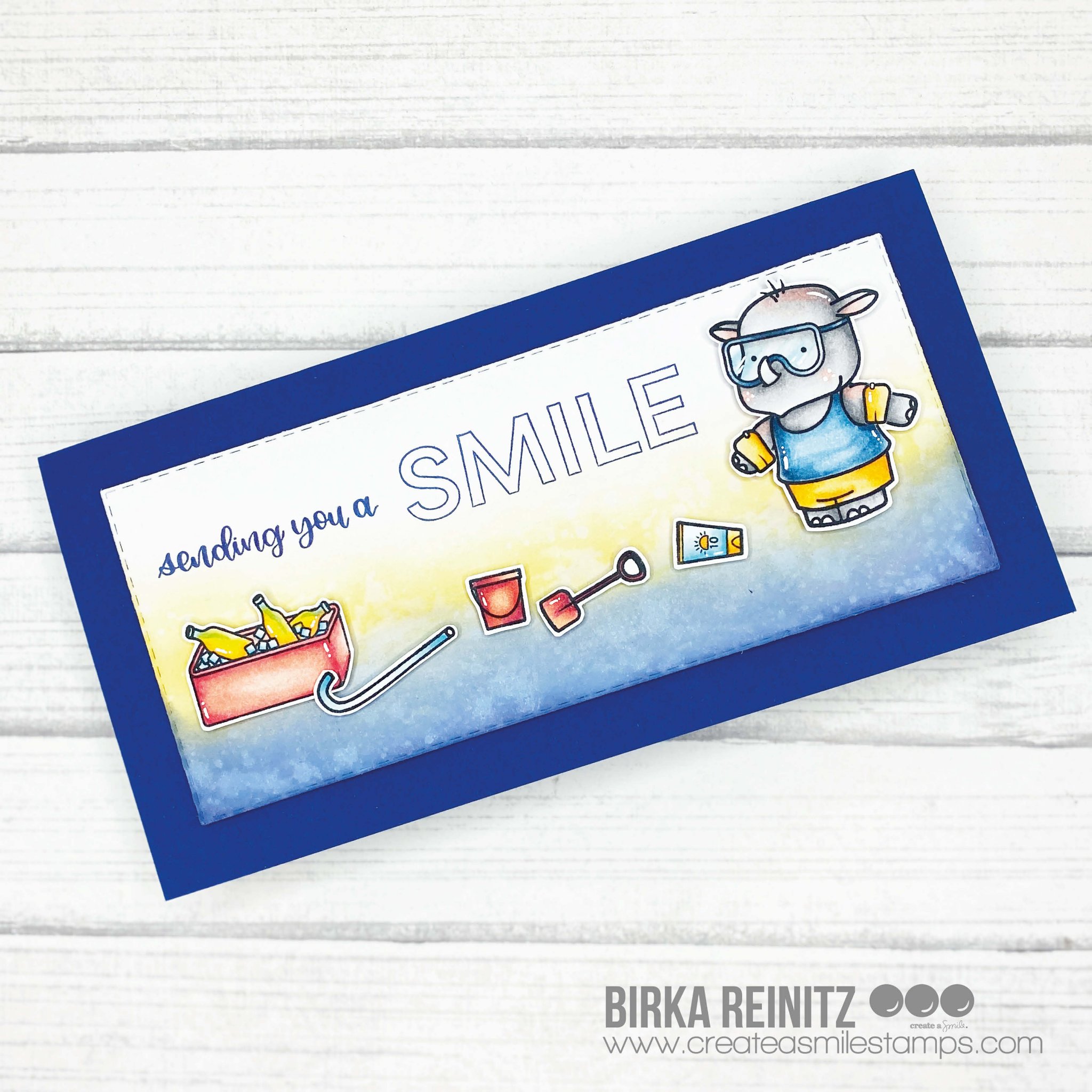 Stempel A7 Beach Party