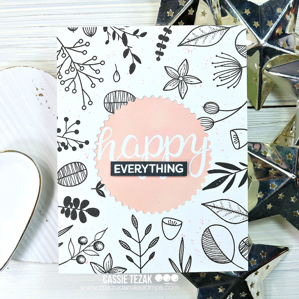 Stempel A6 Floral Decorations