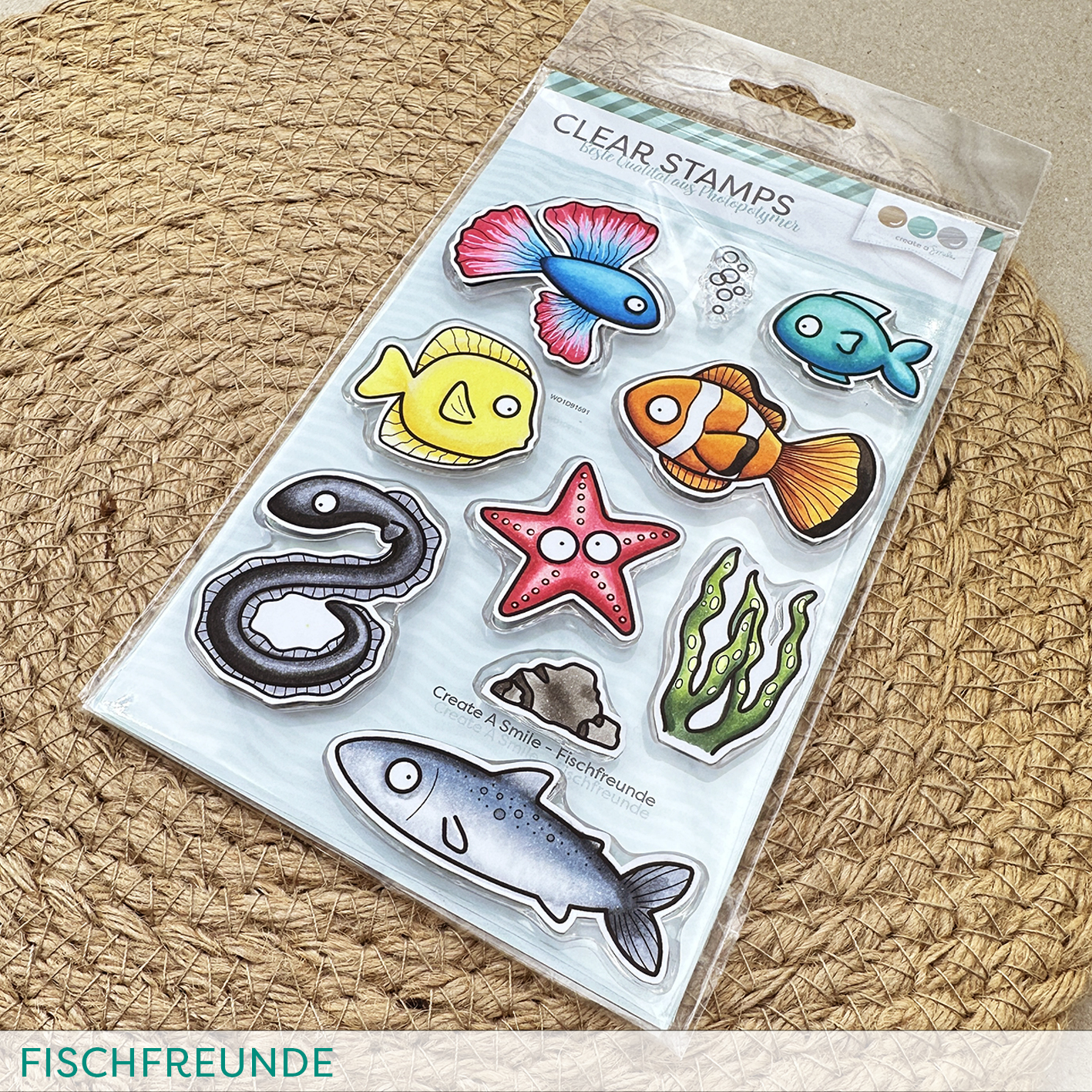 Stempel A6 Fischfreunde