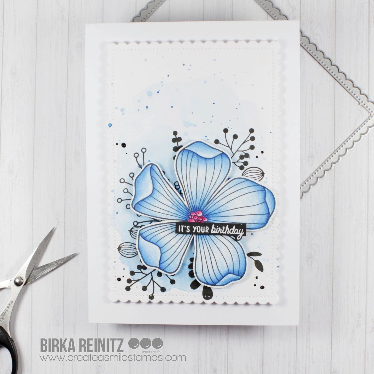 Stempel A6 Floral Decorations