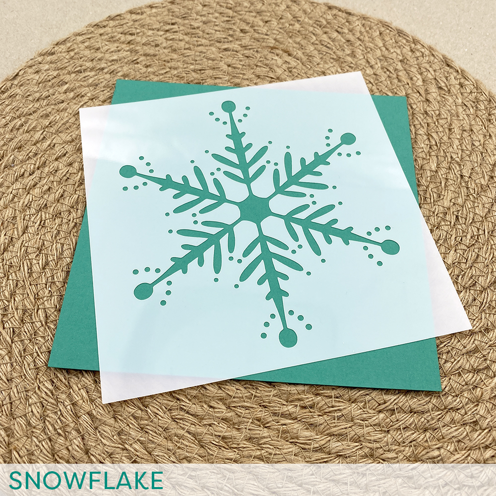 Stencil: Snowflake