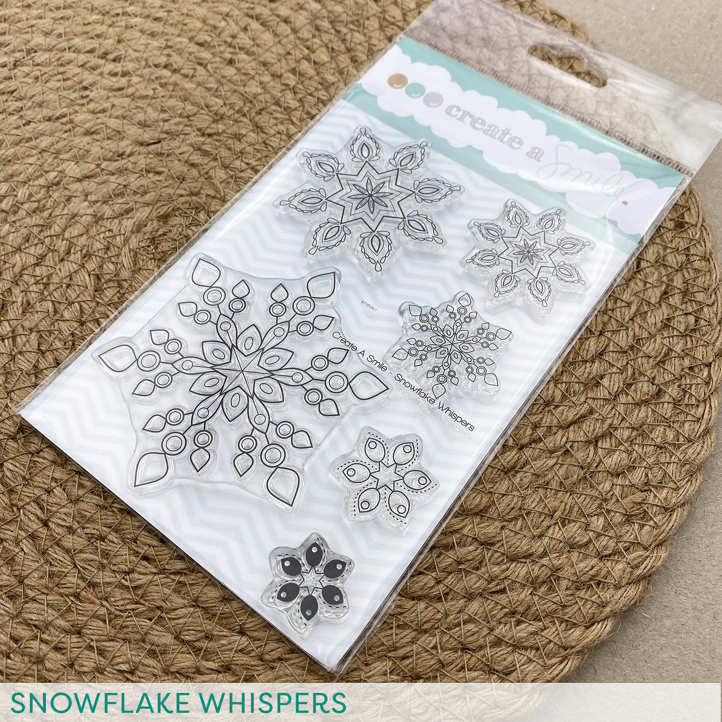 Clear A6 Snowflake whispers Clear A6 Snowflake whispers