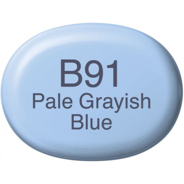 Copic Ink B91 Pale Grayish Blue