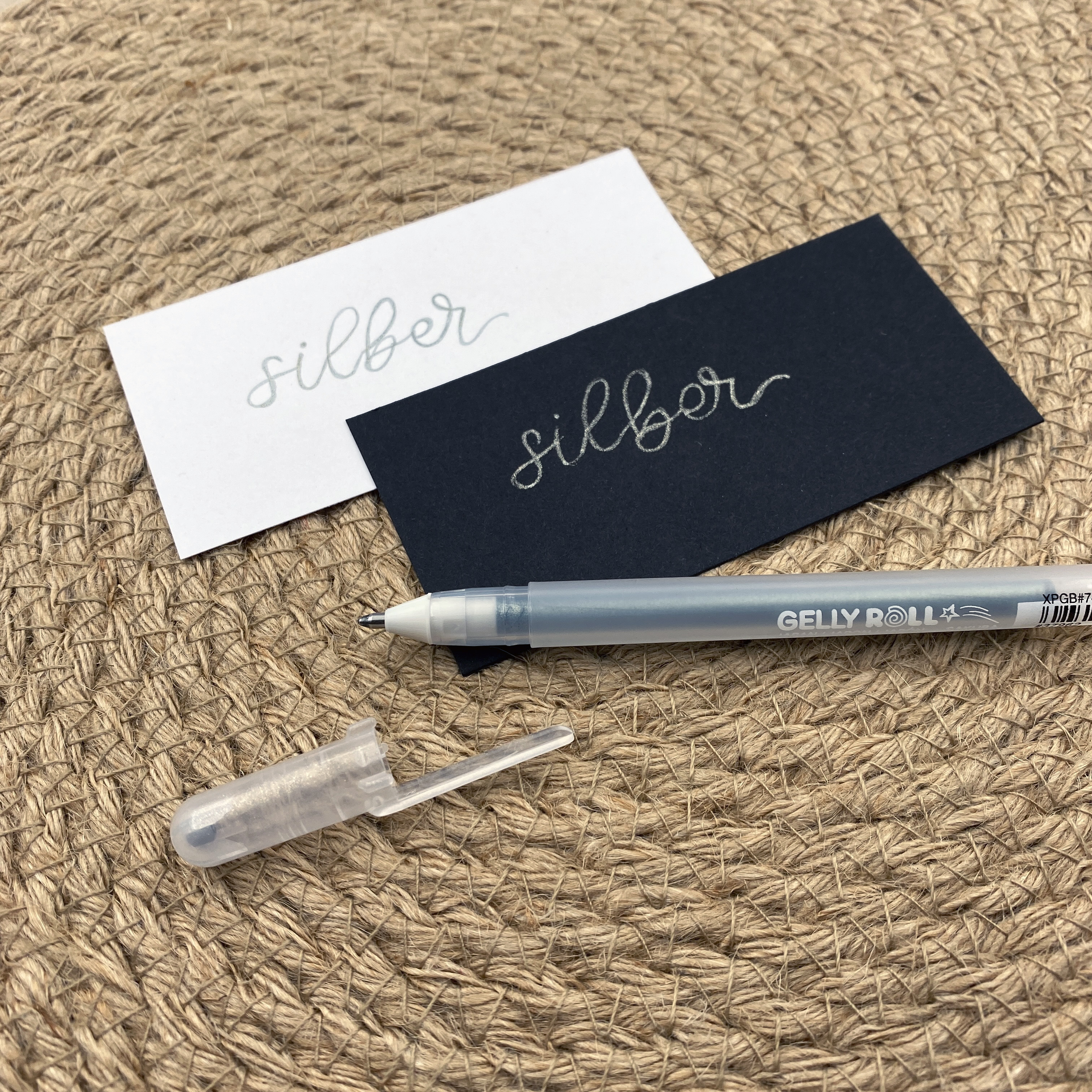 Stardust Gelstift Silber Glitzer