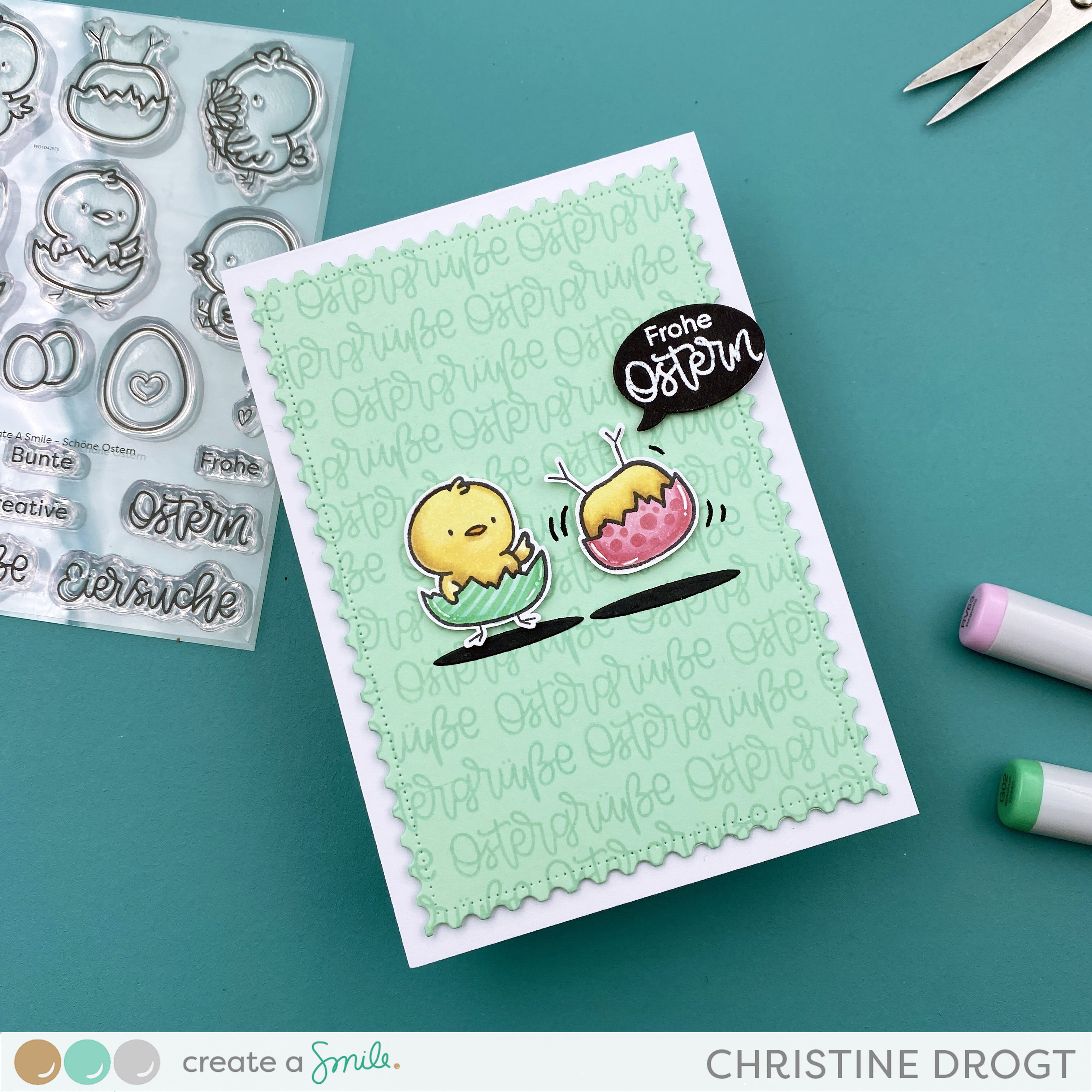 Stempel A6 Joyful easter