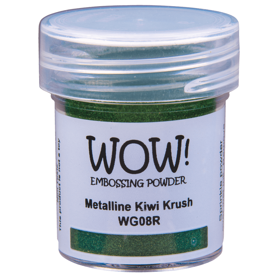 WOW! Embossing Powder 15ml Metalline Kiwi Krush