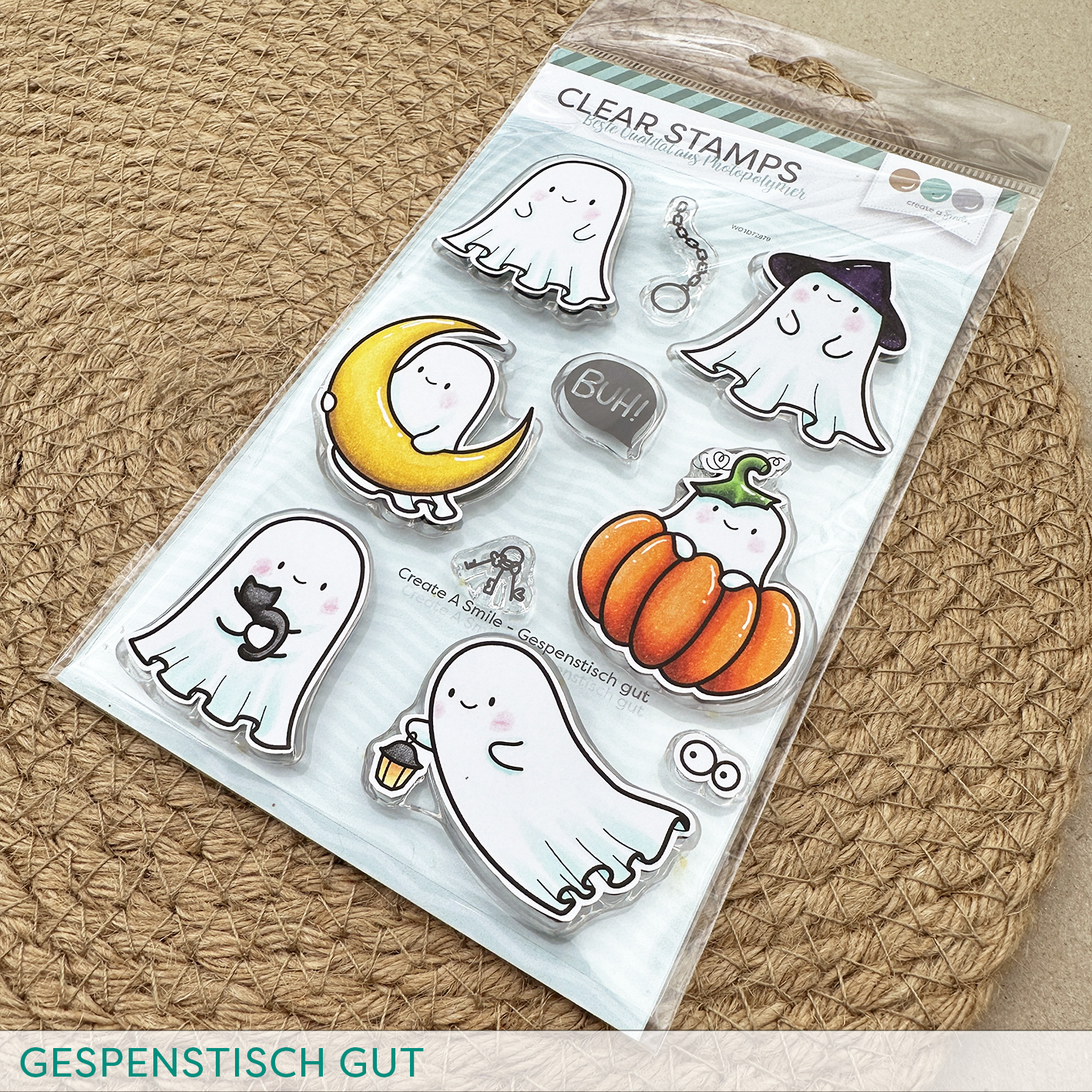 Stempel A6 Gespenstisch gut