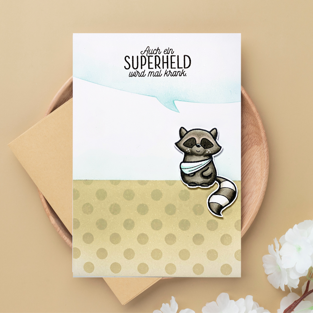 Stempel A6 Gute Besserung Stempel A6 Gute Besserung