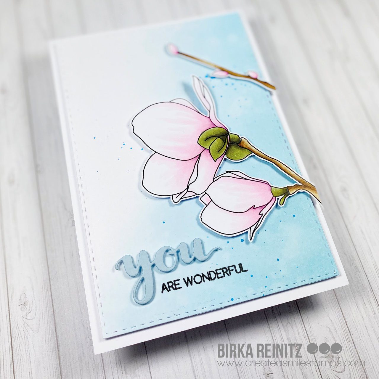 Stempel A6 Magnolia Stempel A6 Magnolia