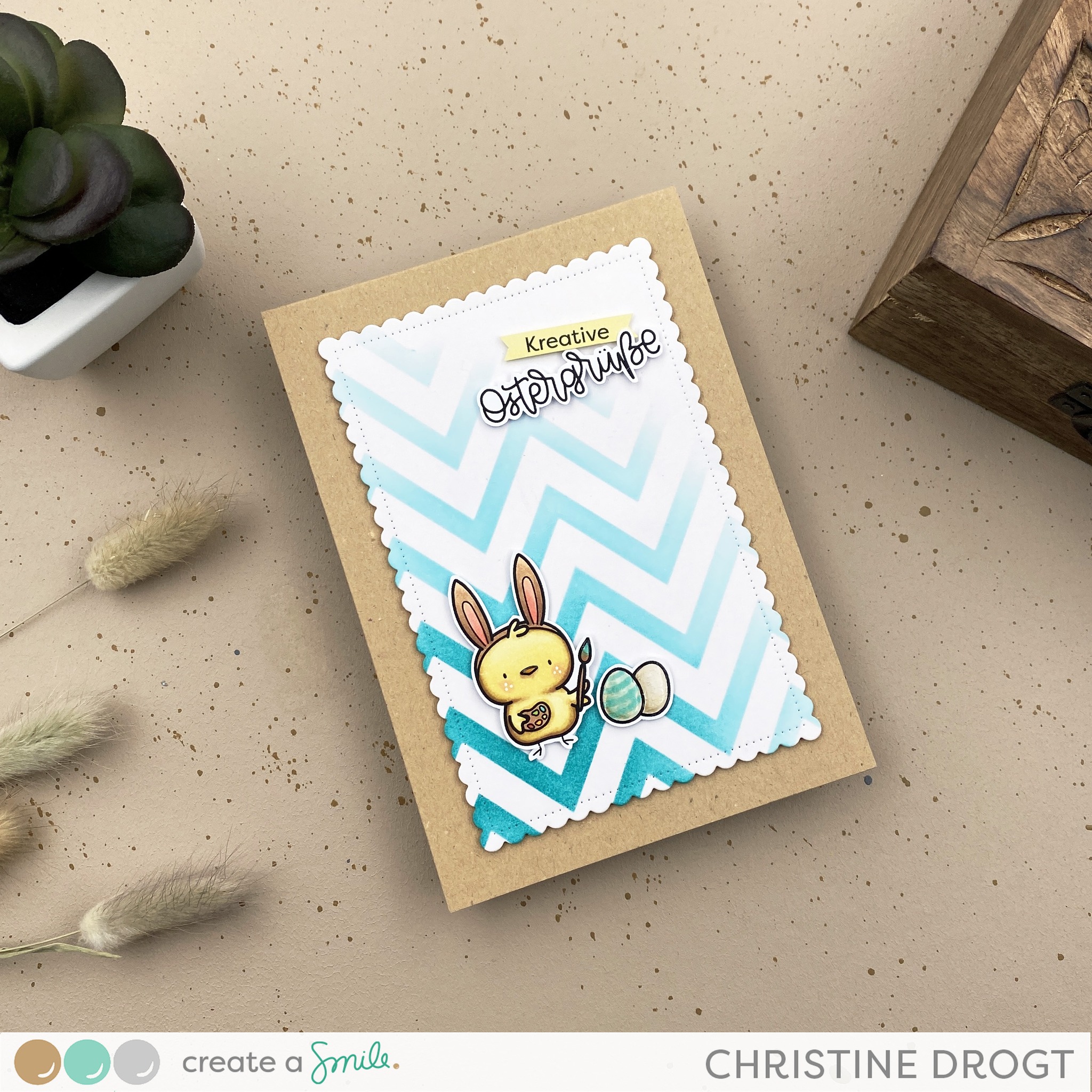 Stempel A6 Joyful easter