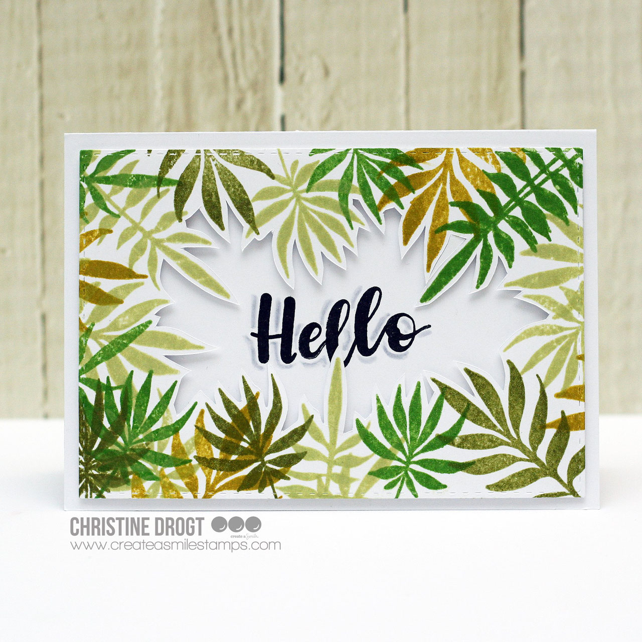 Stempel A6 Fine Ferns