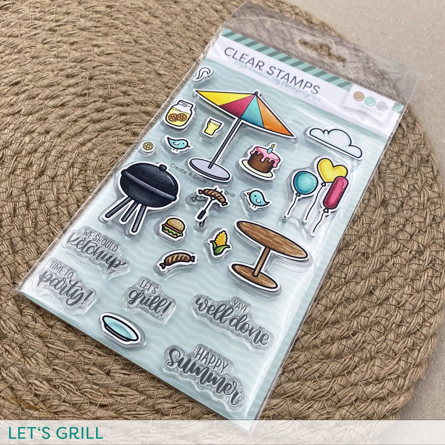 Stempel A6 Let's grill