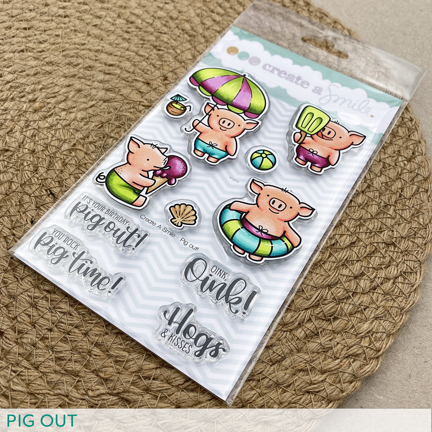 Stempel A6 Pig Out