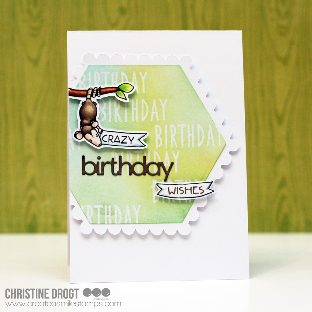 Stempel A7 Mini Birthday