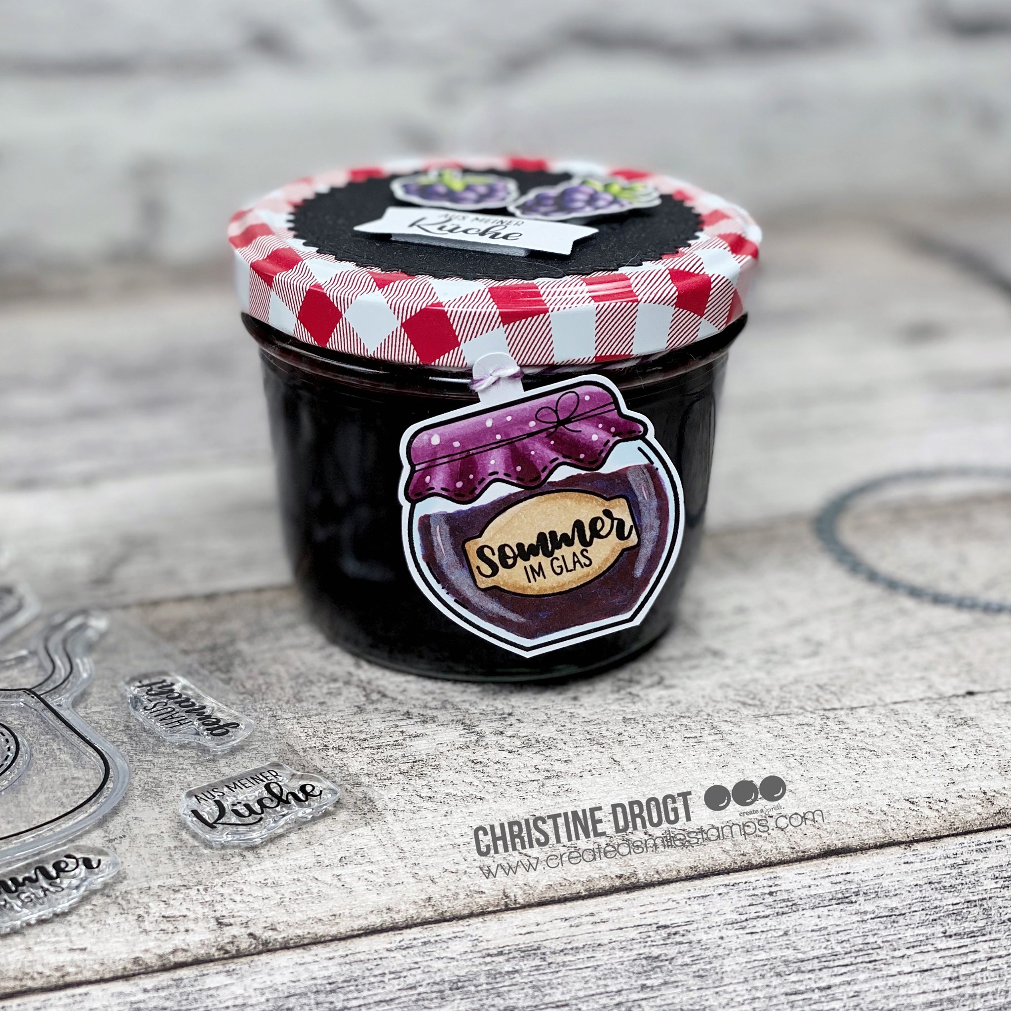 Stempel A6 Sommer im Glas Stempel A6 Sommer im Glas
