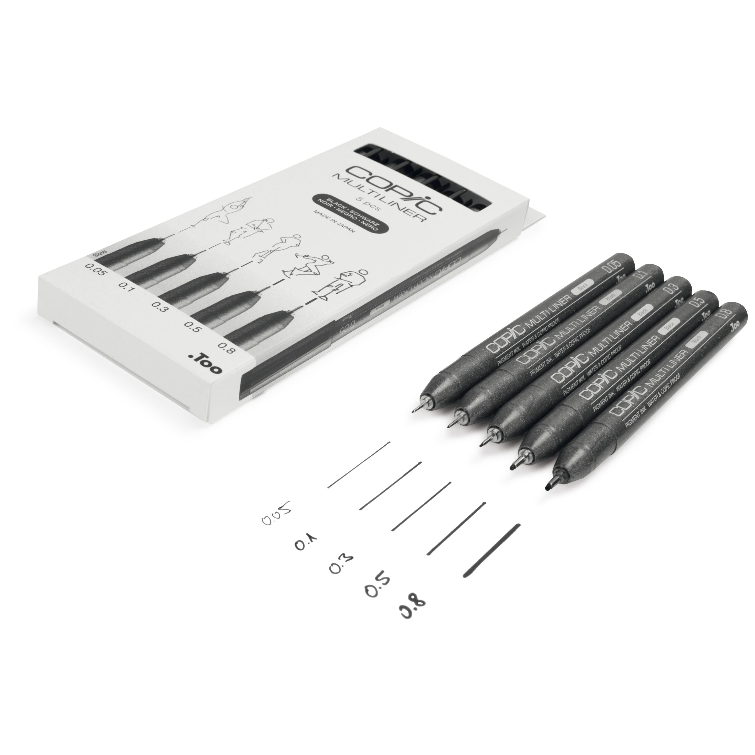 Copic Multiliner 5er Set