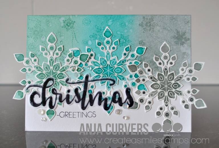 Stempel A6 Snowflake whispers