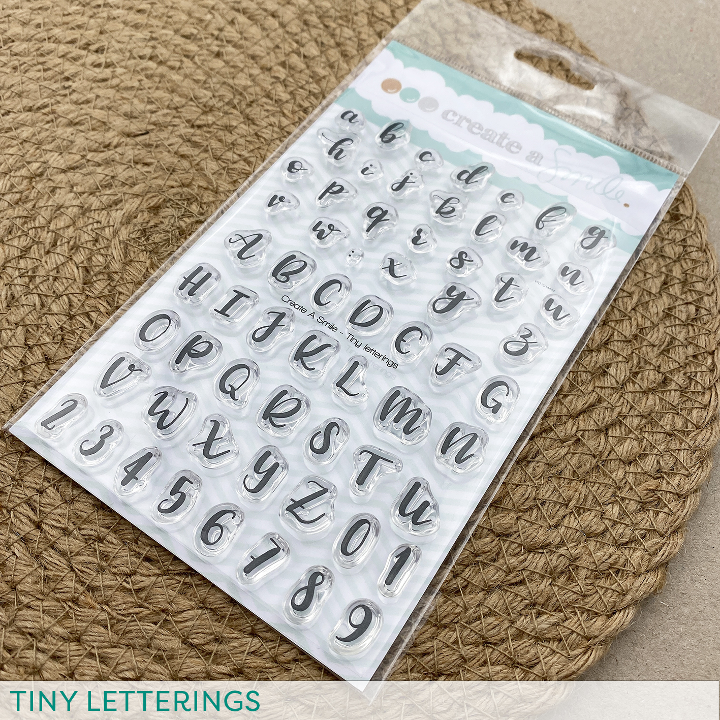Clear A6 Tiny Letterings Clear A6 Tiny Letterings