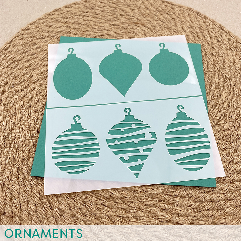 Stencil: Ornaments