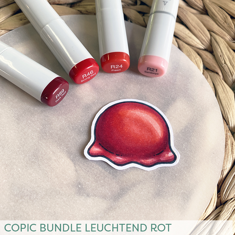 Copic Bundle Leuchtend Rot