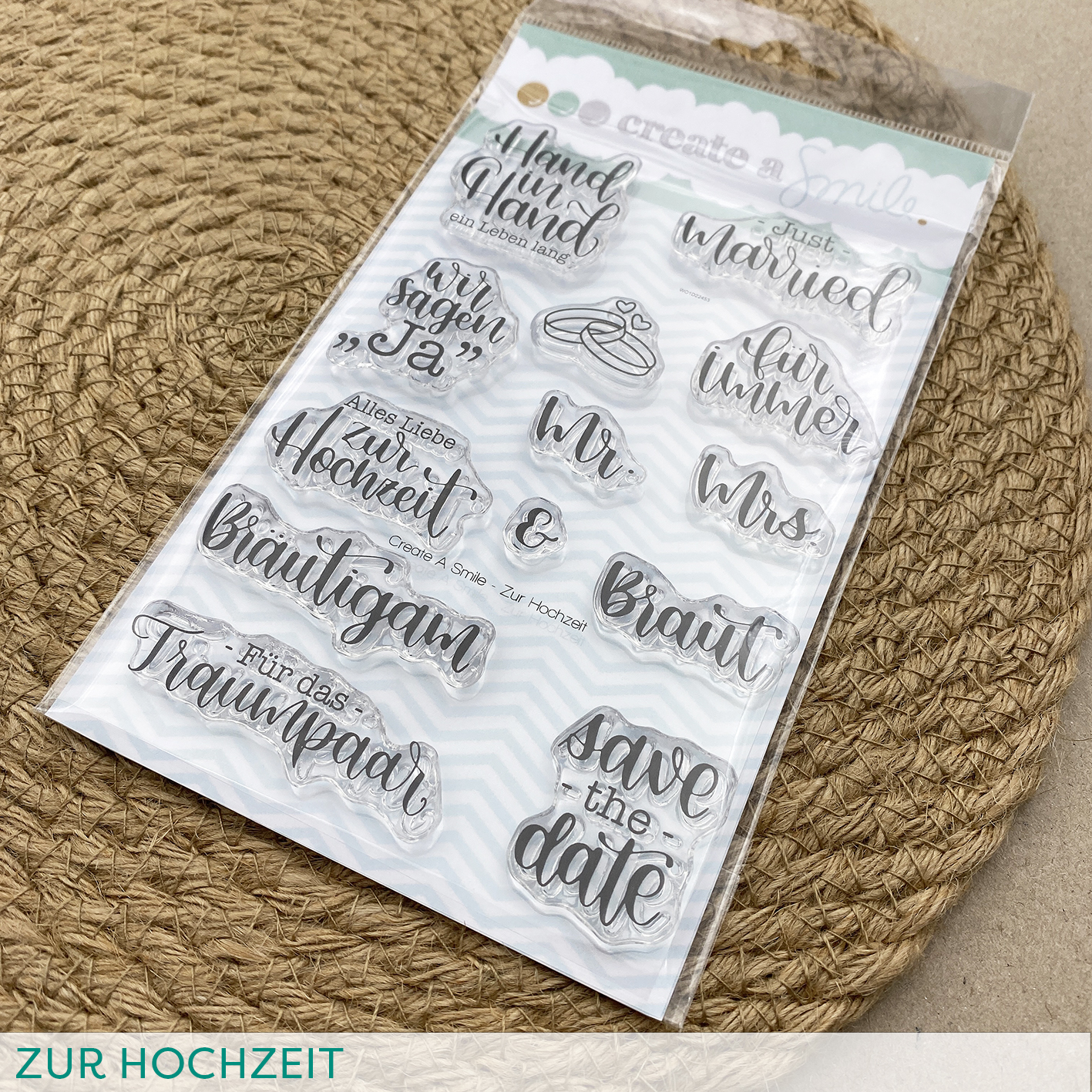 Stempel A6 zur Hochzeit