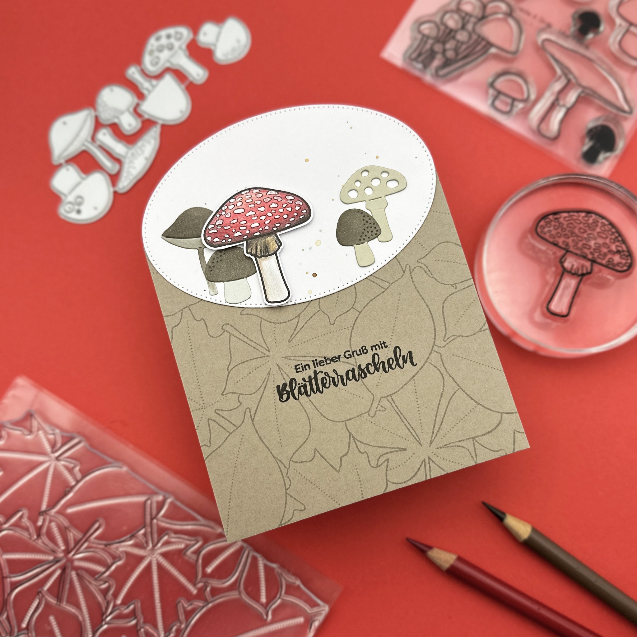 Stempel A6 Mushrooms