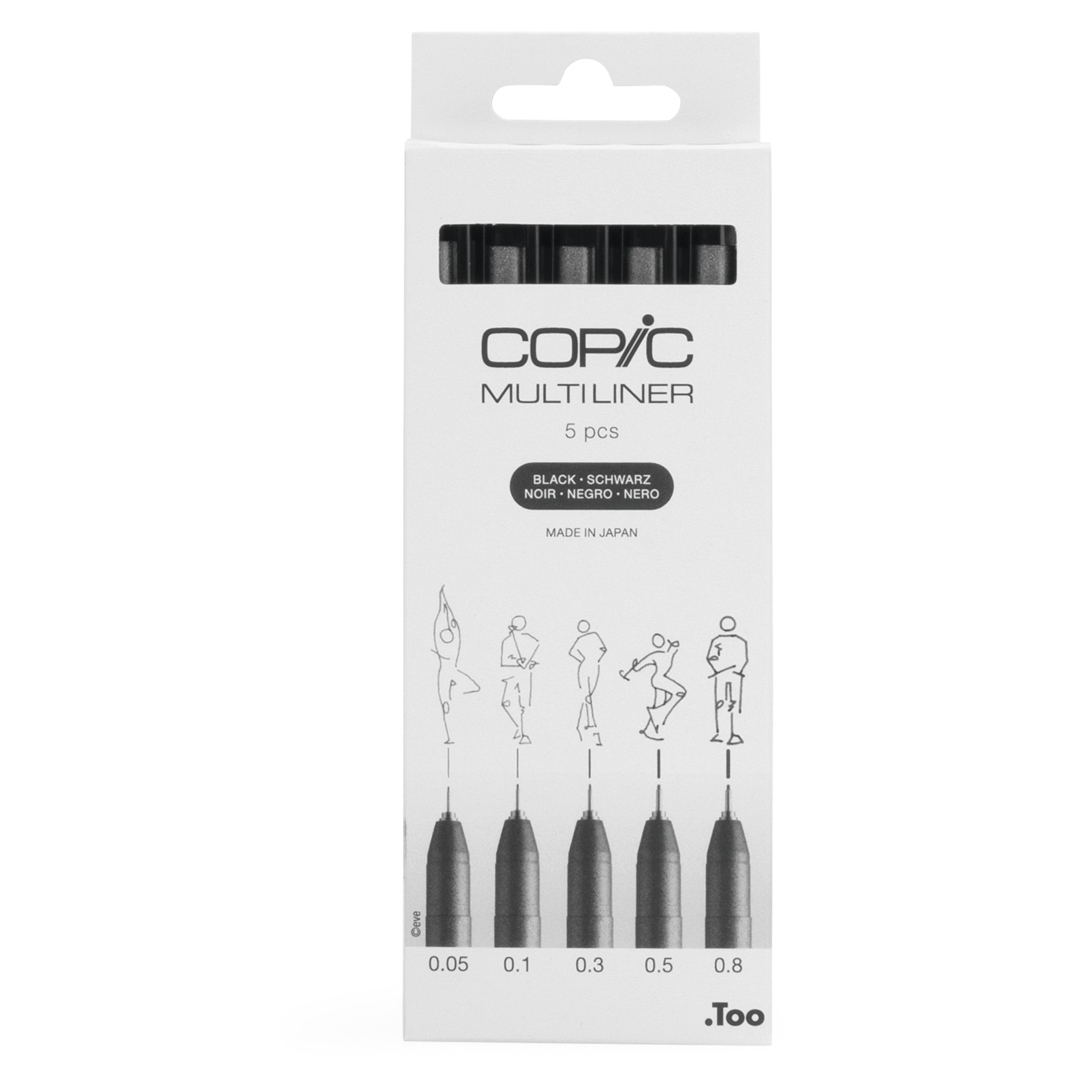 Copic Multiliner 5er Set