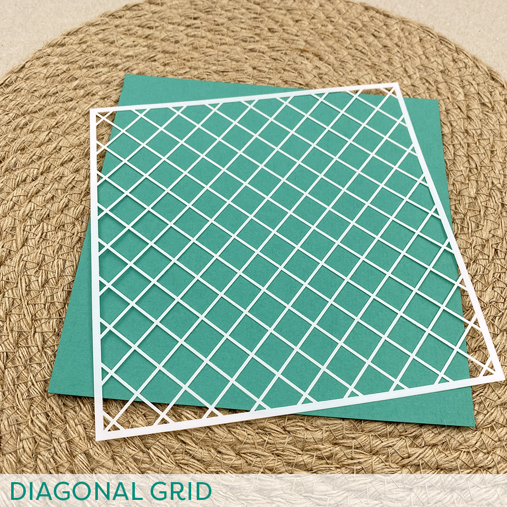 Stencil: Diagonal grid