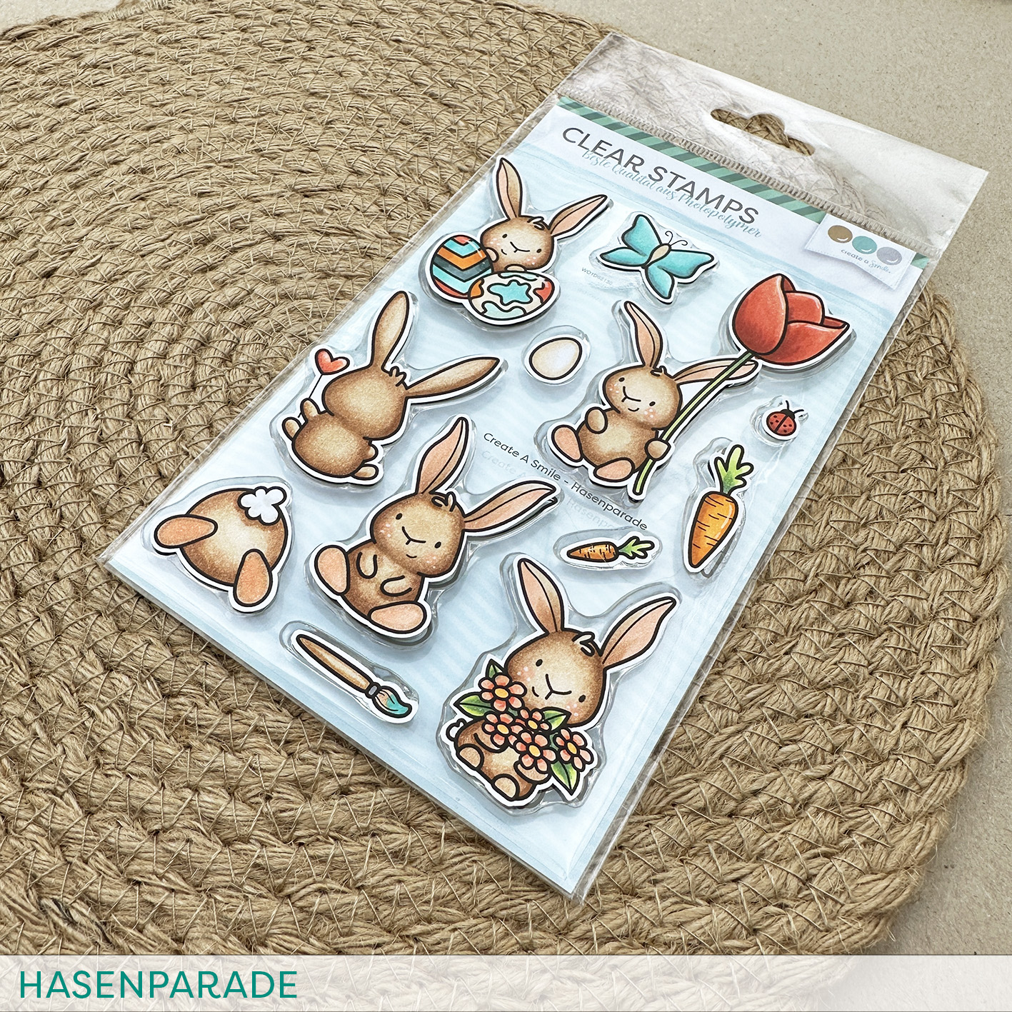 Stempel A6 Hasenparade