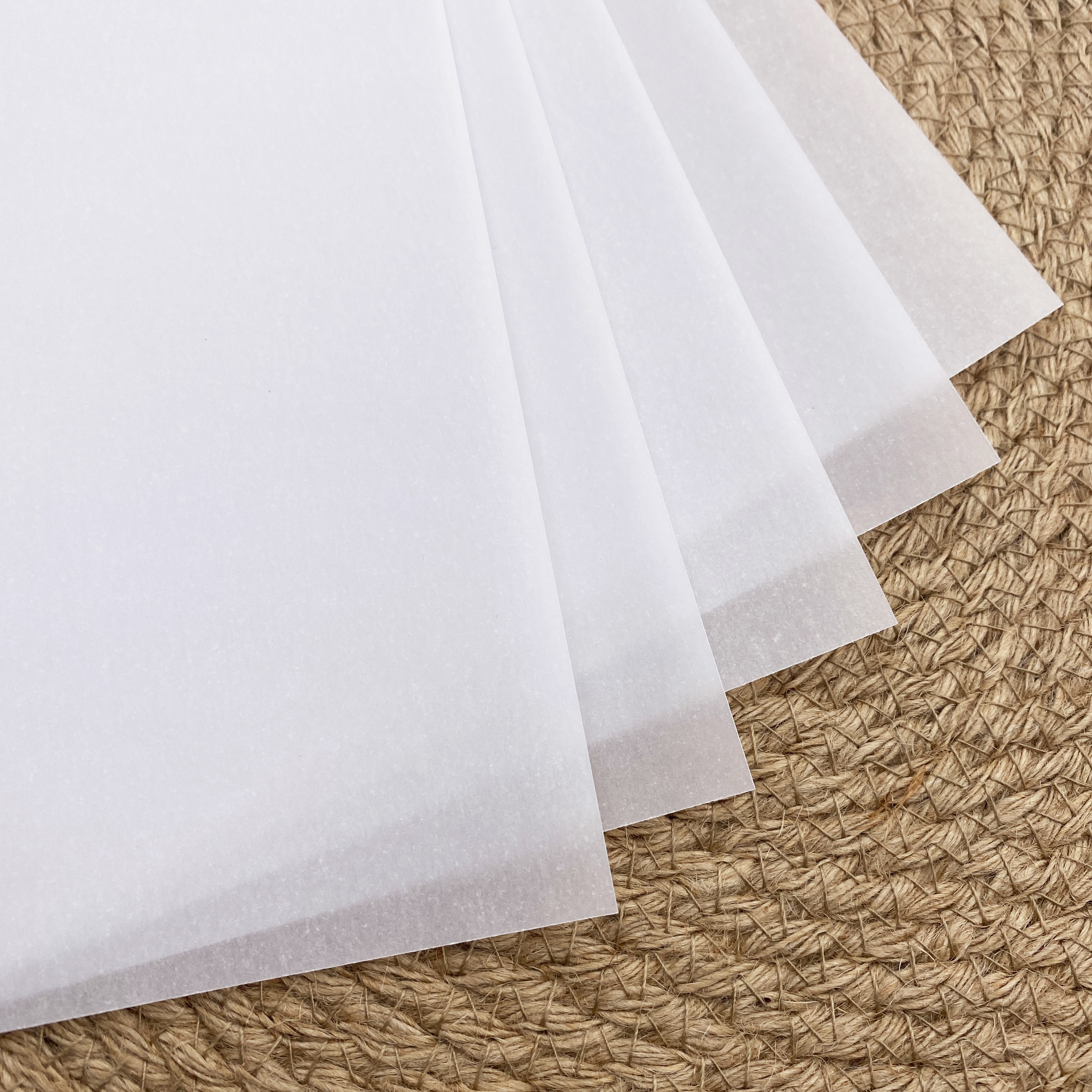 Faltkarten Vellum/Transparentpapier 150g/m² A4 25er