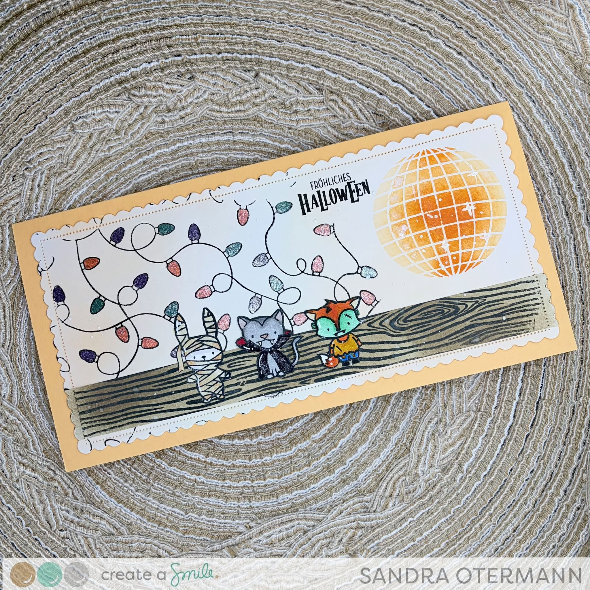 Stempel A5 Lichterketten