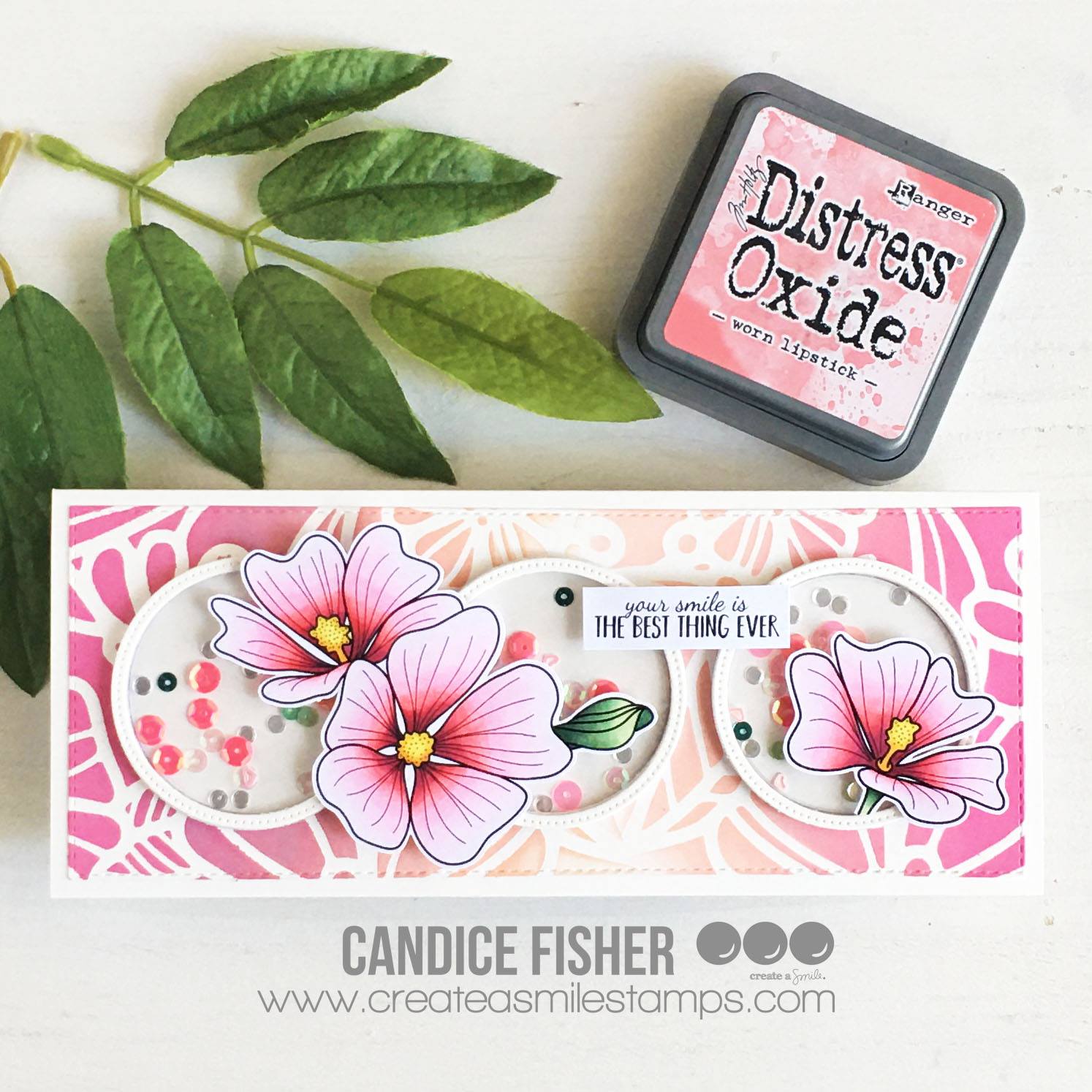 Clear A6 Mallow Blossom