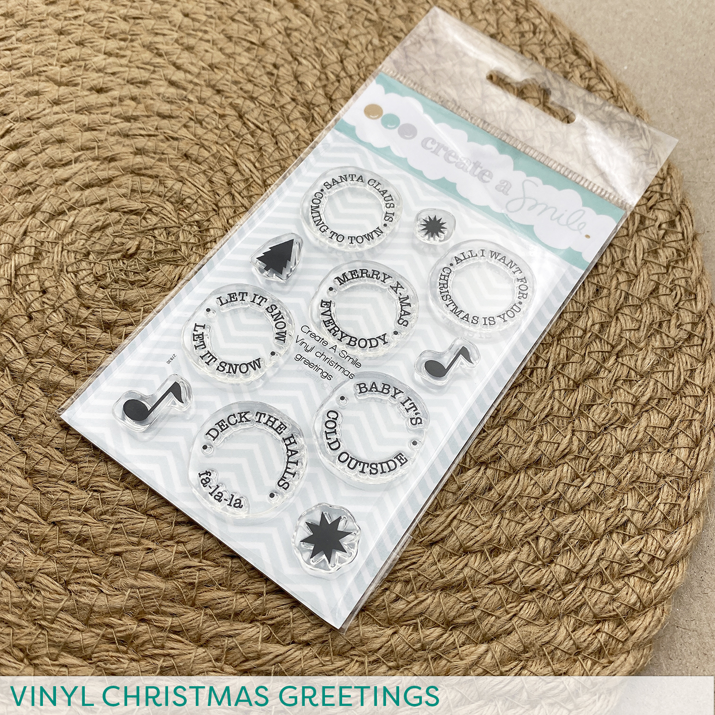 Stempel A7 Vinyl Christmas greetings